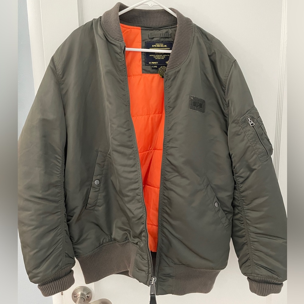 Olive Bomber jacket